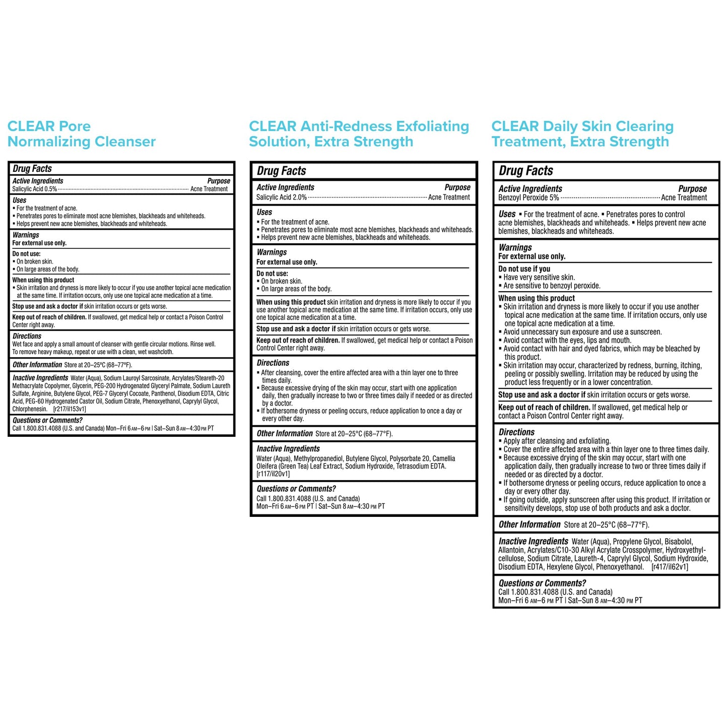Paula's Choice CLEAR Extra Strength Acne Kit — 2% Salicylic Acid + 5% Benzoyl Peroxide