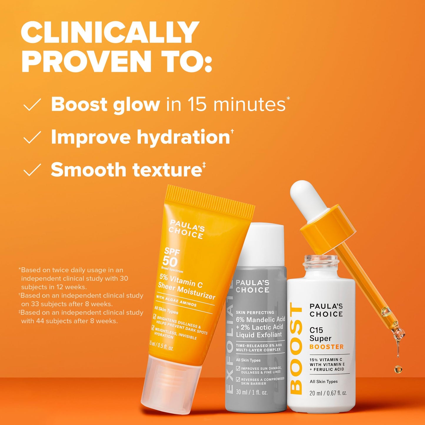 Paula's Choice Brighter Days Ahead Kit – Vitamin C, Mandelic Acid & SPF 50