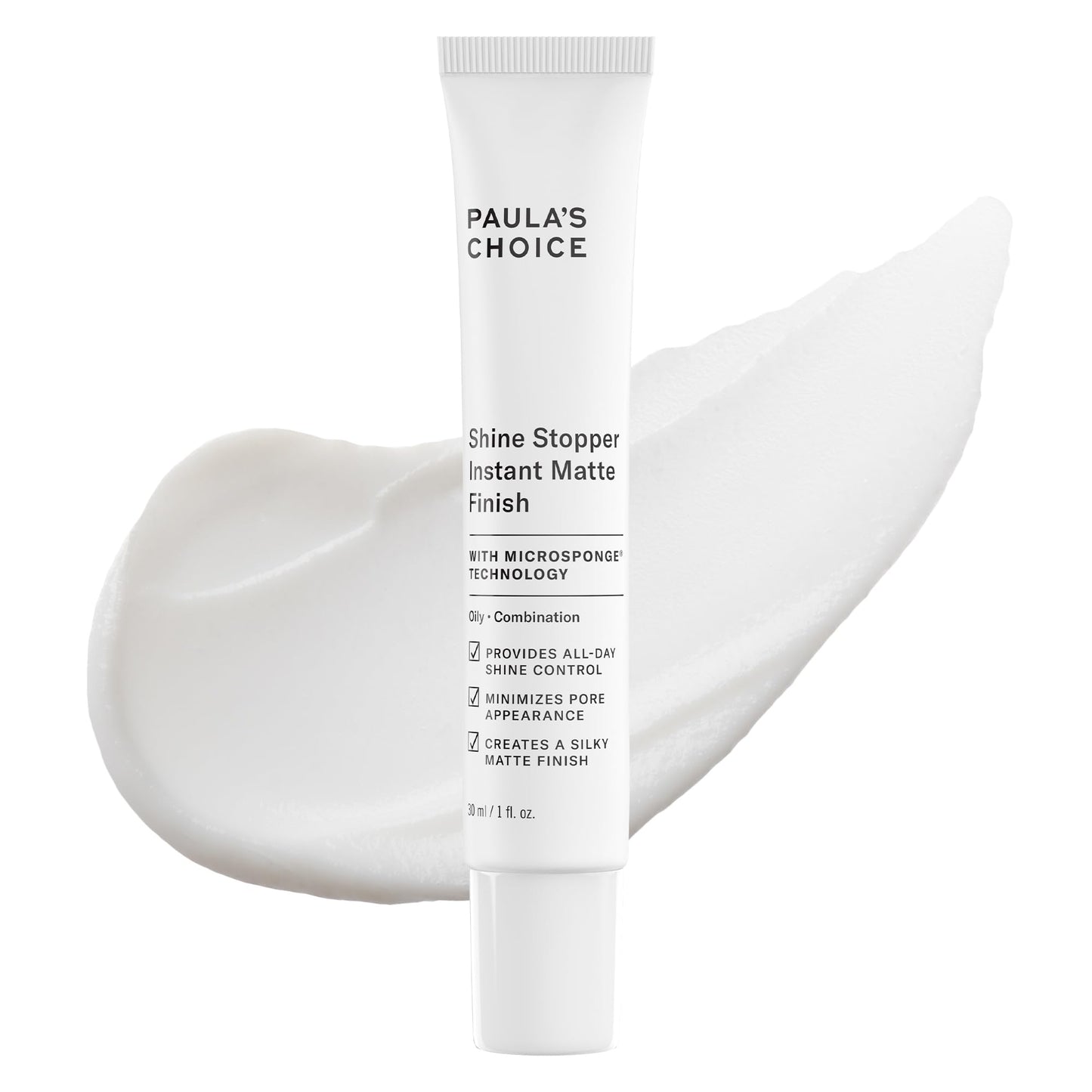 Paula's Choice Shine Stopper Instant Matte Finish Primer – Oil Control & Pore Minimizer, 1 oz