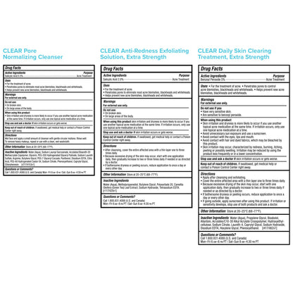Paula's Choice CLEAR Extra Strength Acne Travel Kit — 2% Salicylic Acid & 5% Benzoyl Peroxide, Two-Week Trial Size