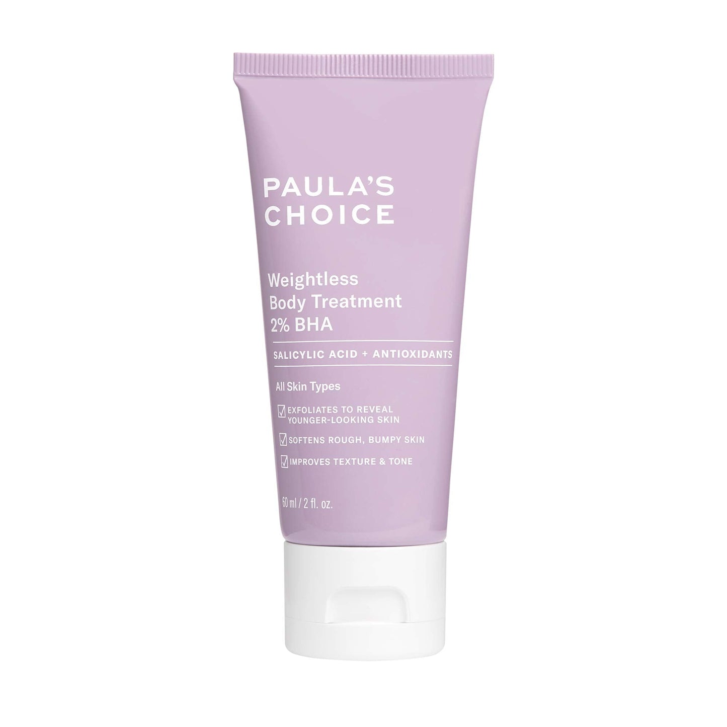 Paula's Choice Weightless Body Treatment 2% BHA | Exfoliating Lotion for KP & Pores