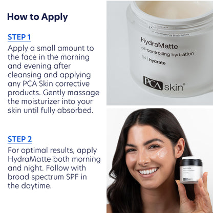 PCA SKIN HydraMatte Oil Control Moisturizer – Gel for Oily & Combination Skin | 1.8 oz