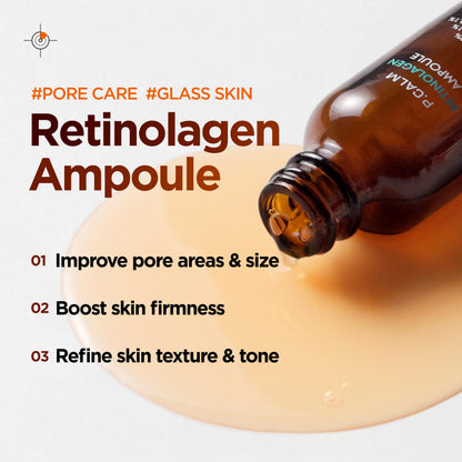 P.CALM Retinolagen Ampoule – Gentle Retinol + Vegan Collagen for Glass Skin