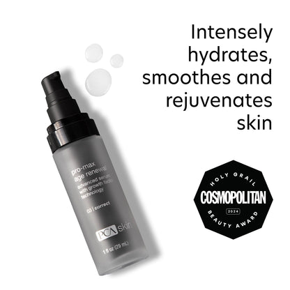PCA SKIN Pro Max Age Renewal Anti Aging Serum – Lift, Firm & Plump Skin on Face & Neck | 1 oz Pump