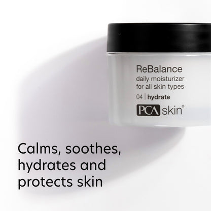 PCA SKIN ReBalance Sensitive Daily Moisturizer for Face – Calming Hydration (1.7 fl oz)