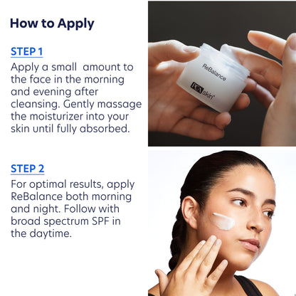 PCA SKIN ReBalance Sensitive Daily Moisturizer for Face – Calming Hydration (1.7 fl oz)