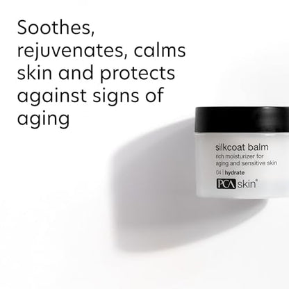 PCA SKIN Silkcoat Face Cream Balm – Anti-Aging Moisturizer for Dry Skin