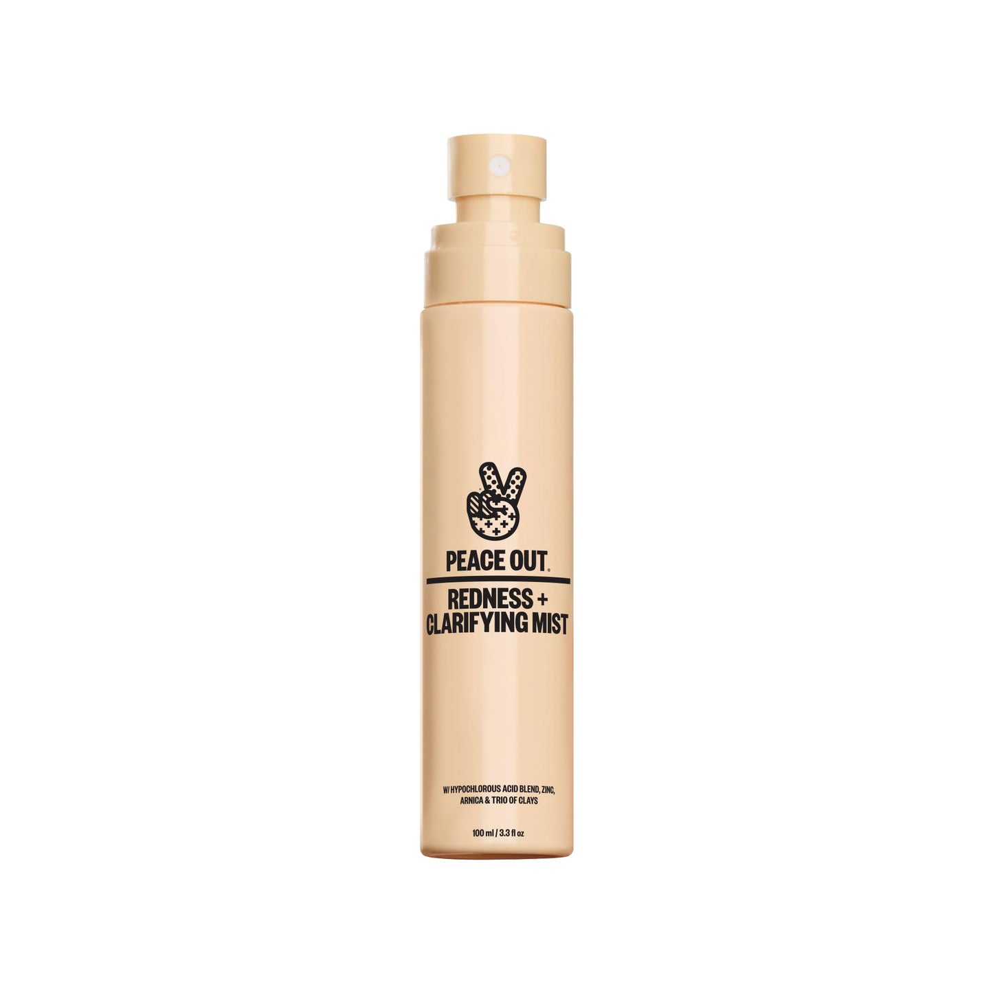 PEACE OUT Redness + Clarifying Mist — Hypochlorous Facial Spray for Acne-Prone Skin