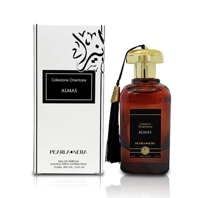 PEARLANERA ALMAS Oud Perfume – Spiced Citrus & Florals, 3.4 oz