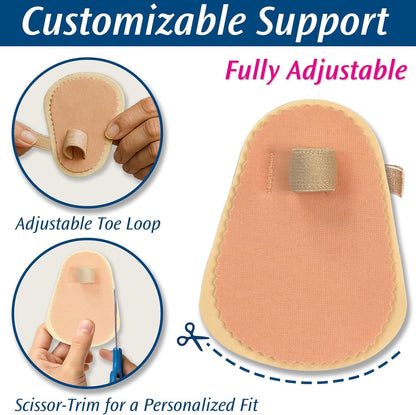 Pedifix Toe Straightener – Gentle Toe Alignment for Hammer Toes & Crooked Toes | One Size Fits Most | Bulk Pack of 12