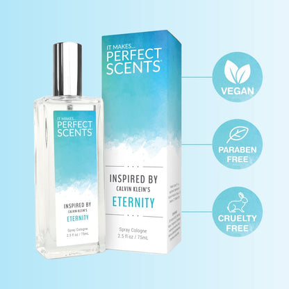 Perfect Scents Eternity Women’s EDT | Vegan, Paraben Free | 2.5 oz | Cruelty Free