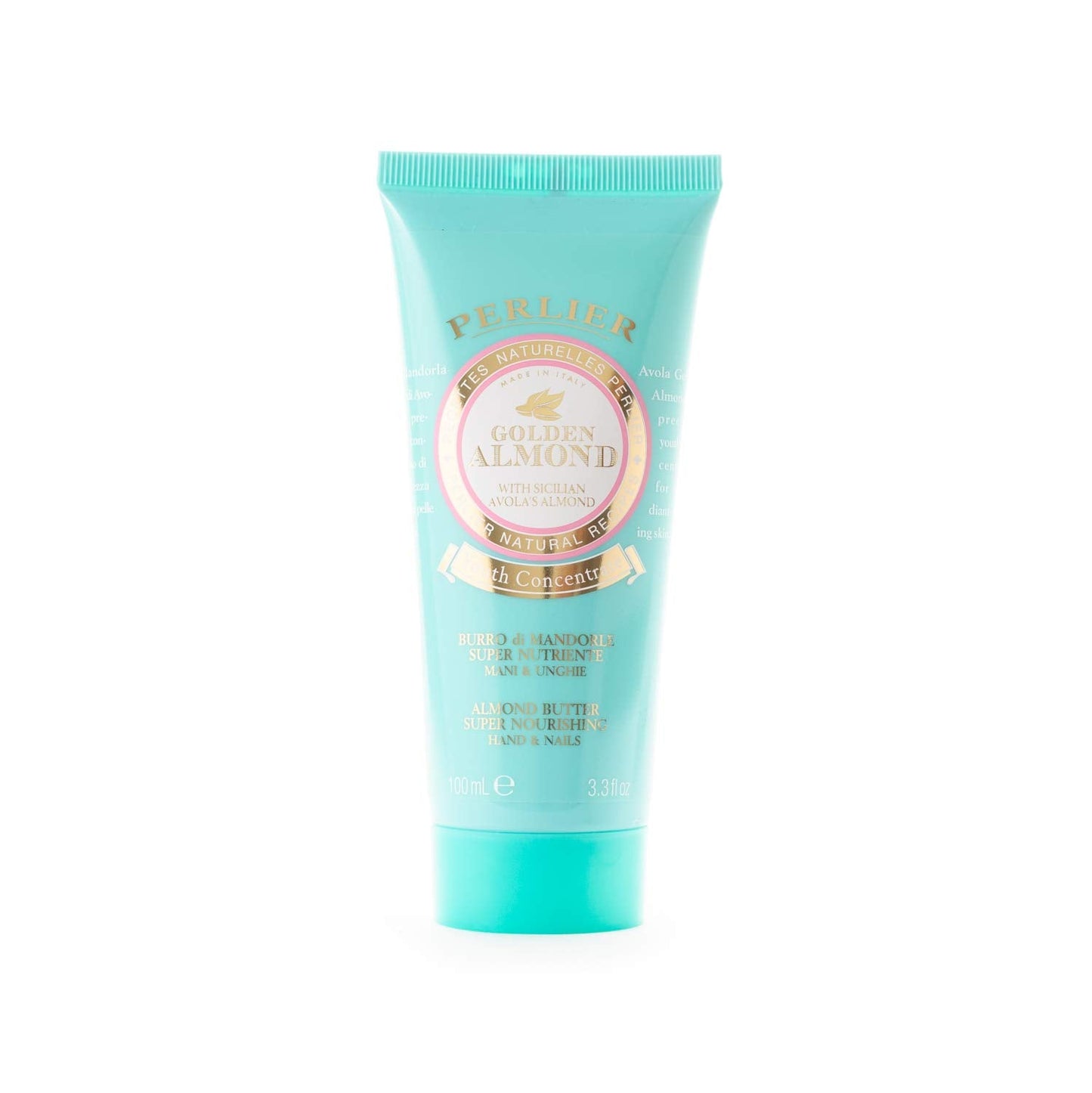 Perlier Golden Almond Hand & Nail Butter – 3.3 fl oz | Nourishing Treatment for Hands & Nails