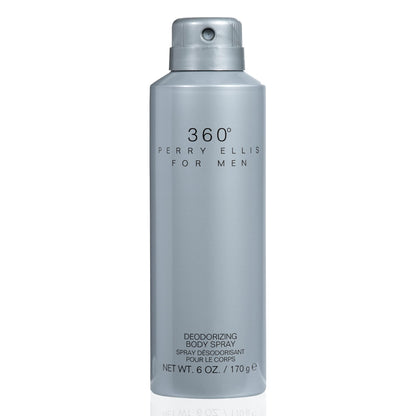 Perry Ellis 360° for Men 6 oz Body Spray – Fresh All-Day Fragrance