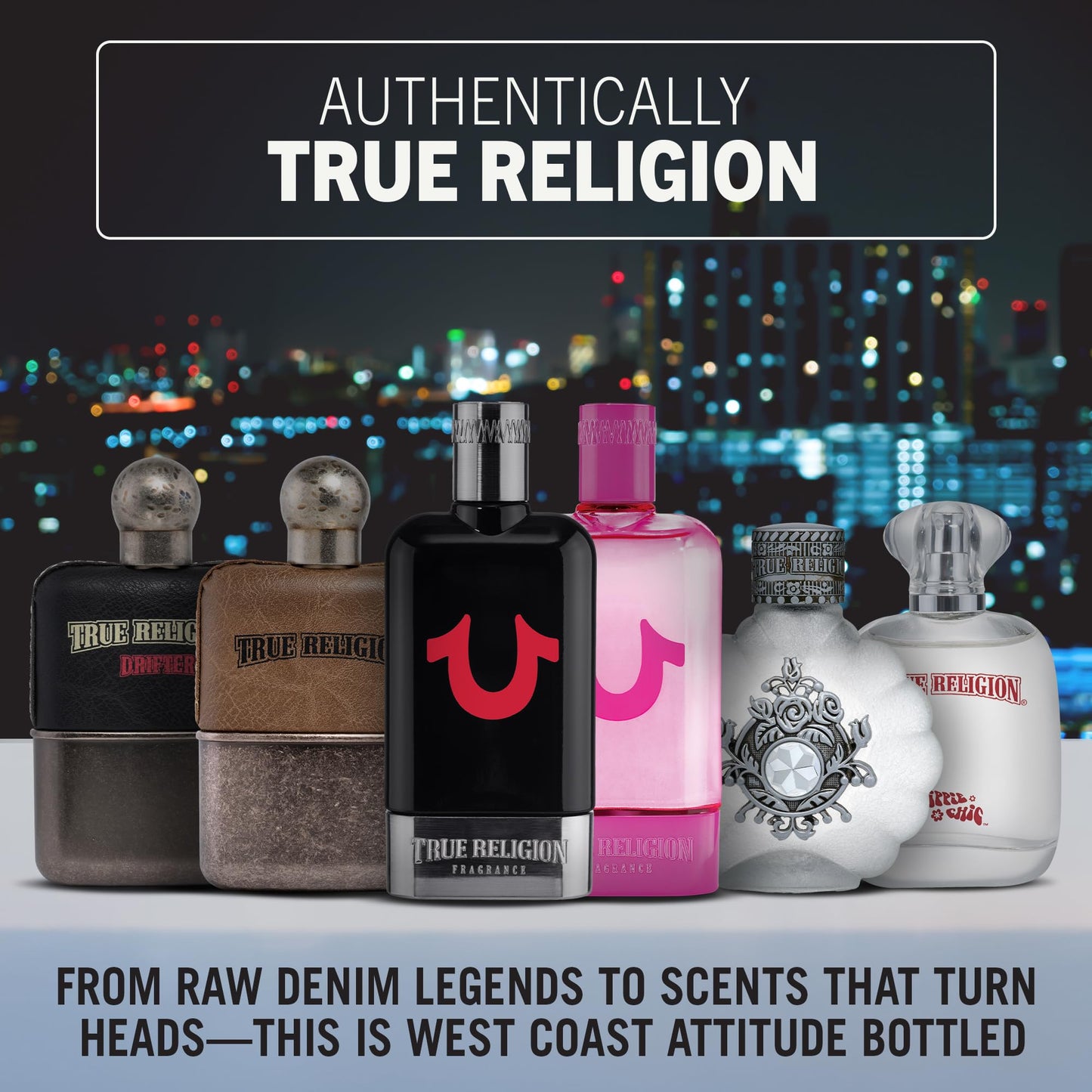 Perry Ellis True Religion for Men Drifter Scent – Long-Lasting EDT (3.4 oz / 100 ml)