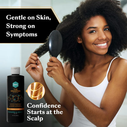 Person & Covey DHS Tar Shampoo 8 oz – Fragrance-Free Scalp Care