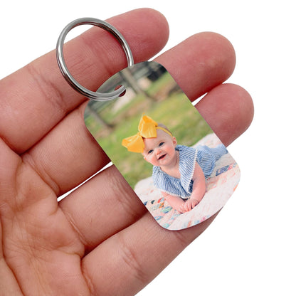 Personalised Double Sided Tag (Keyring)