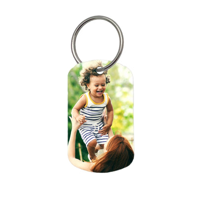 Personalised Double Sided Tag (Keyring)