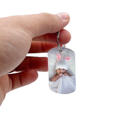 Personalised Double Sided Tag (Keyring)
