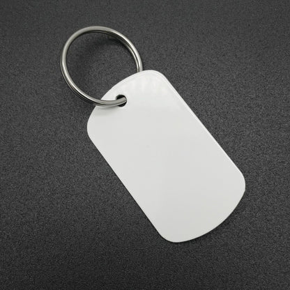 Personalised Double Sided Tag (Keyring)