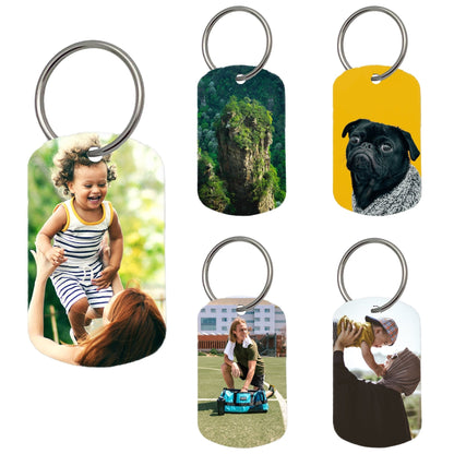 Personalised Double Sided Tag (Keyring)