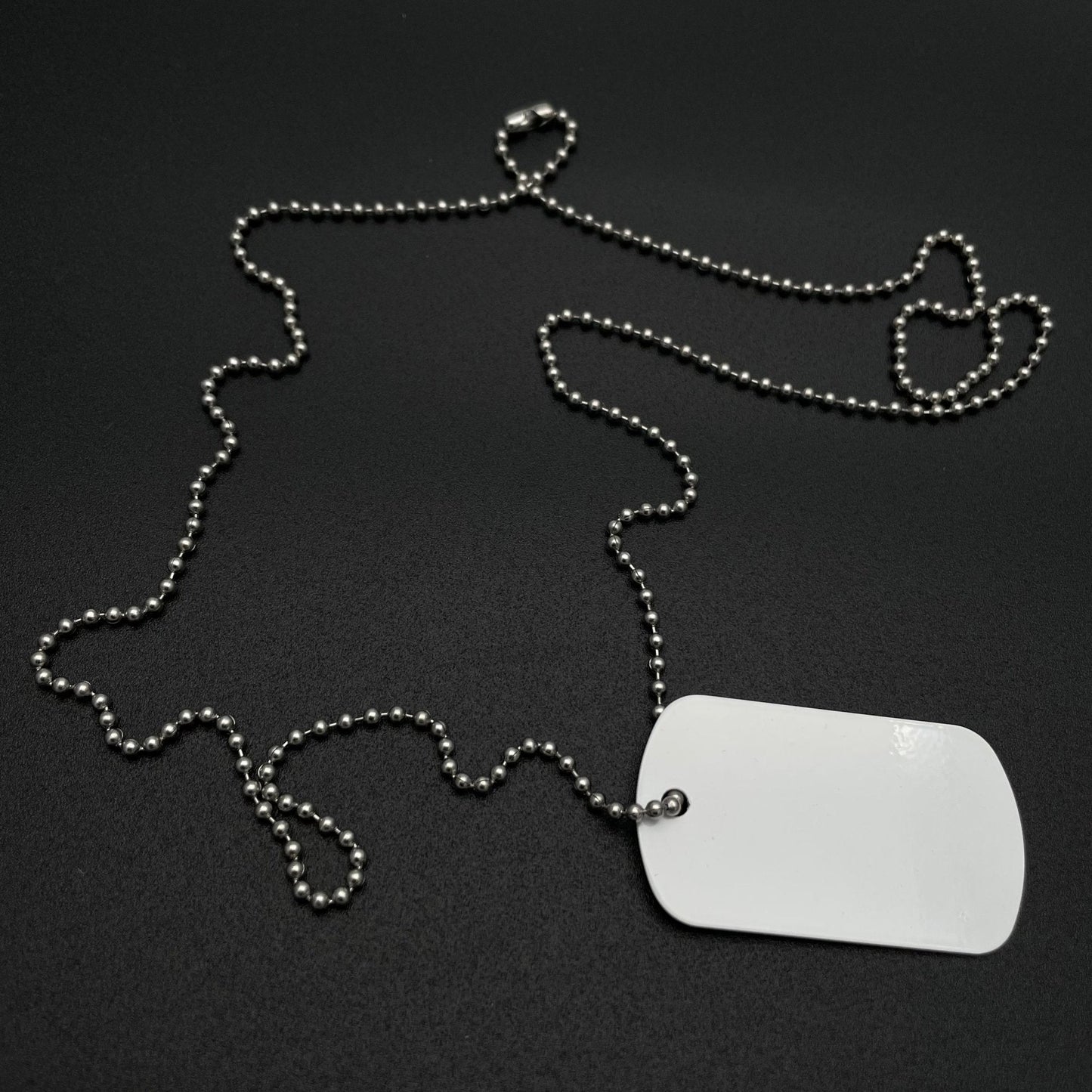 Personalised Double Sided Tag (Necklace)