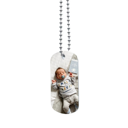 Personalised Double Sided Tag (Necklace)