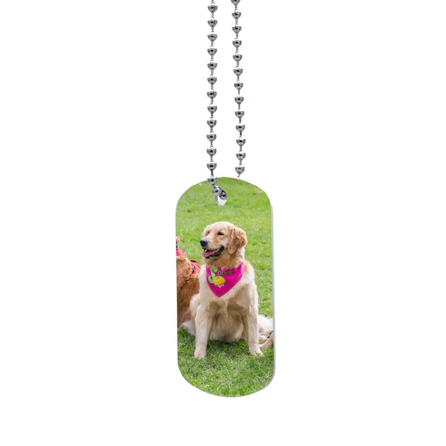 Personalised Double Sided Tag (Necklace)