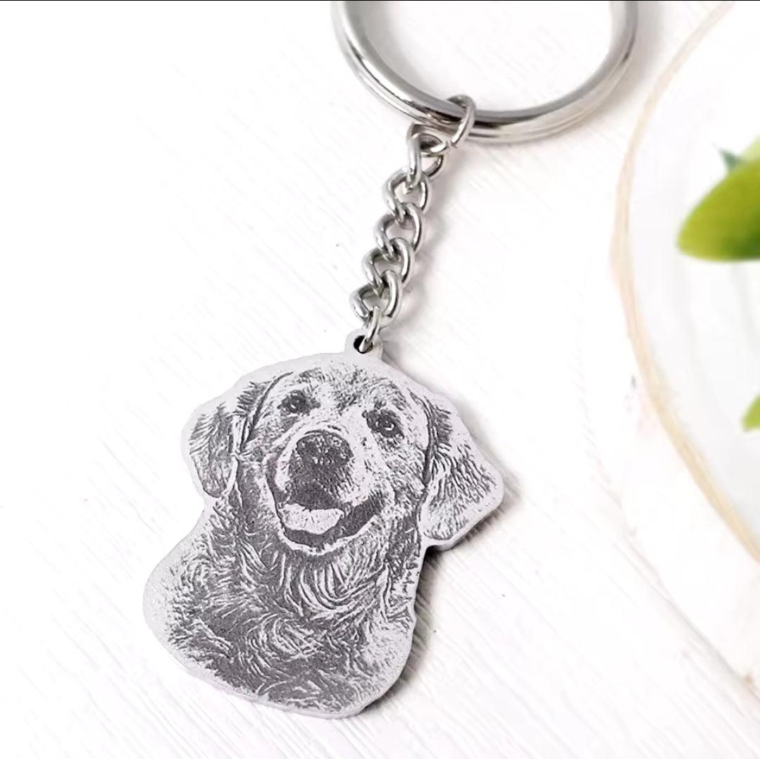 Pet Photo Key Ring