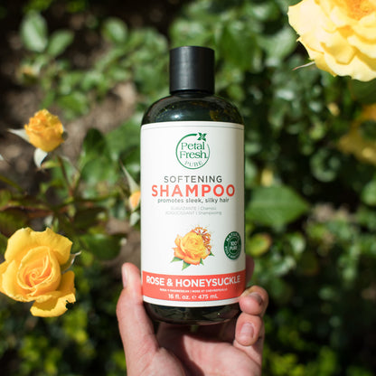 Petal Fresh Pure Softening Rose & Honeysuckle Shampoo – 355ml