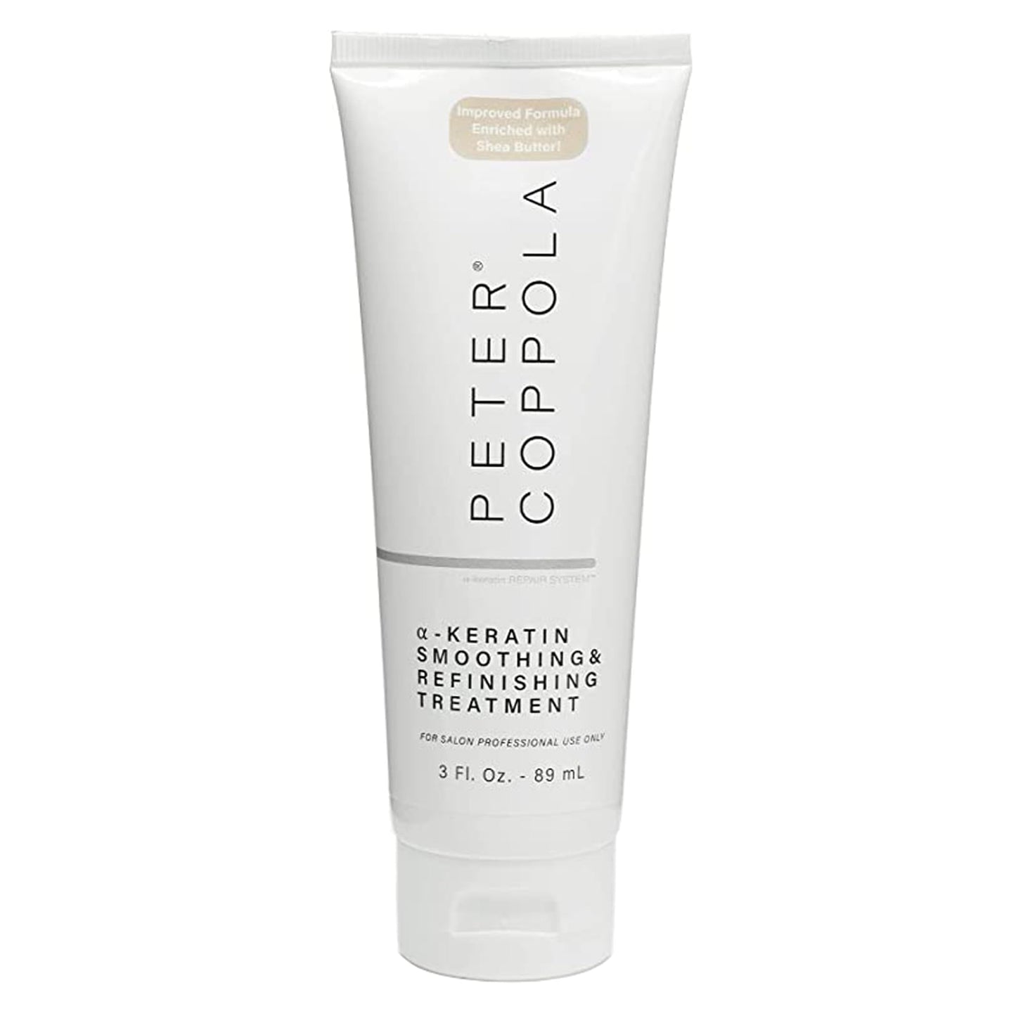 PETER COPPOLA a-Keratin Smoothing And Refinishing Treatment - Semi-Permanent Keratin Hair Care (3 oz) - Formaldehyde-Free
