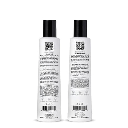 Peter Coppola Color Control Sulfate Free Shampoo & Conditioner Duo for Color-Treated Hair – Color Safe Keratin, 12 Fl Oz