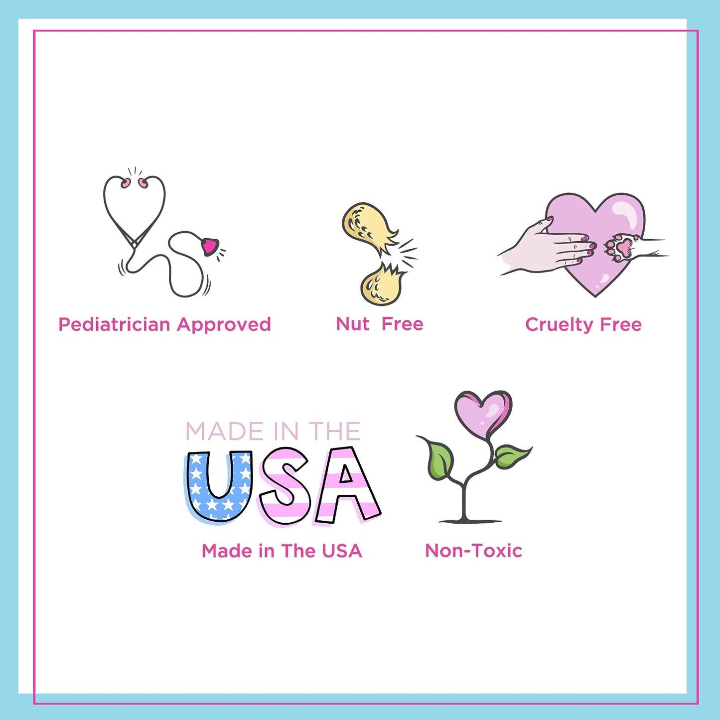 Petite 'N Pretty Featherlight Clear Mascara & Brow Gel – Kid-Safe, Non-Toxic, Made in USA