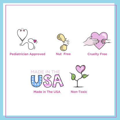Petite 'N Pretty Featherlight Clear Mascara & Brow Gel – Kid-Safe, Non-Toxic, Made in USA