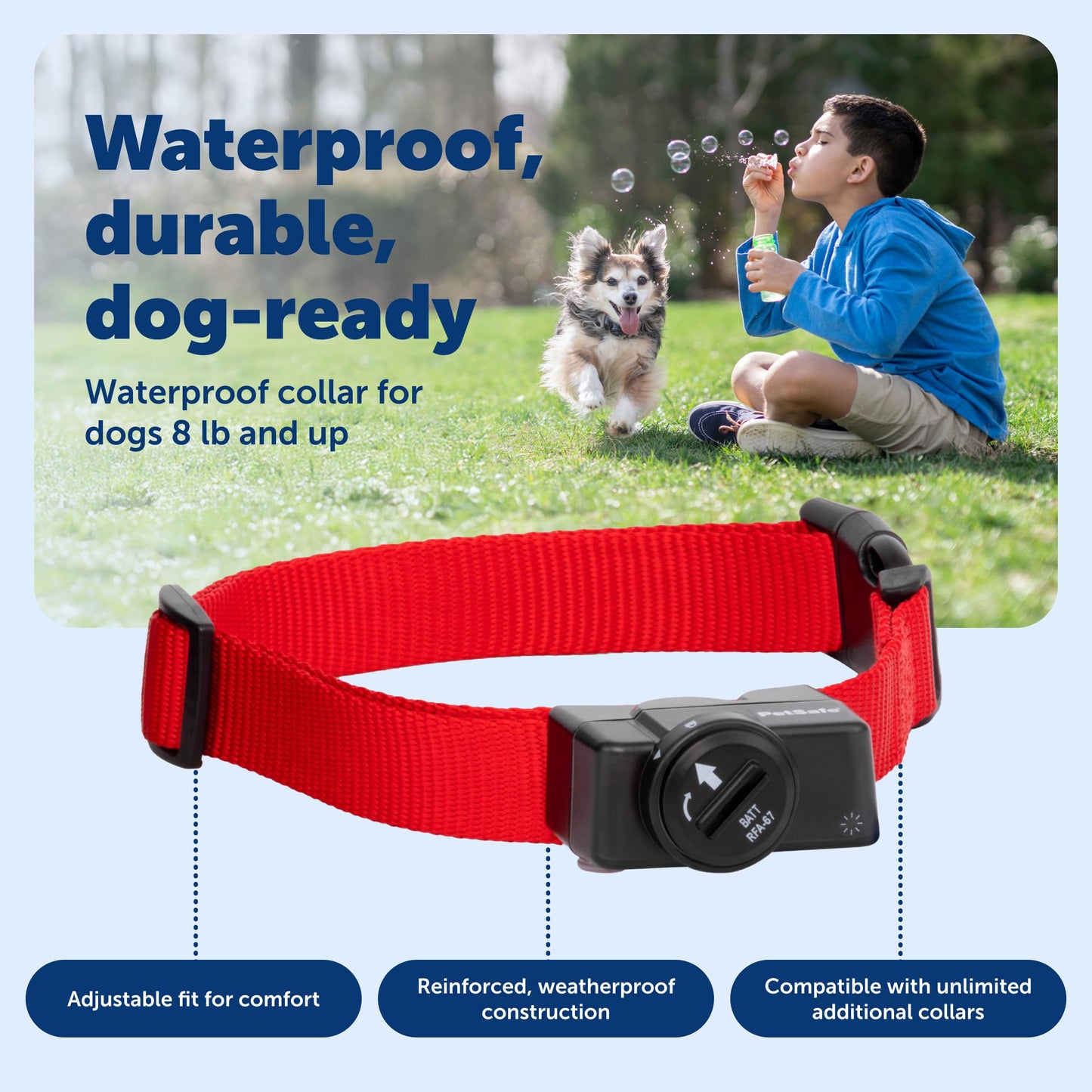 PetSafe Wireless Pet Containment System – 1/2 Acre Circular Fence for Dogs