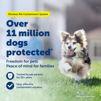 PetSafe Wireless Pet Containment System – 1/2 Acre Circular Fence for Dogs