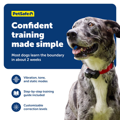 PetSafe Wireless Pet Containment System – 1/2 Acre Circular Fence for Dogs