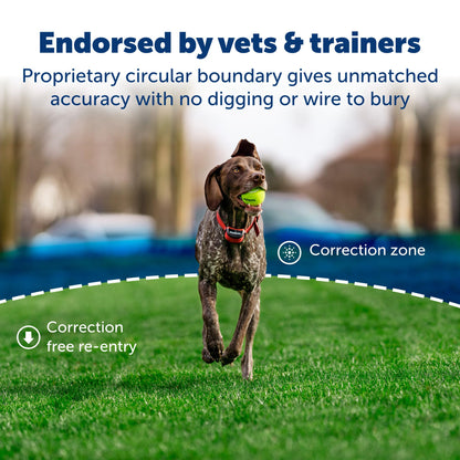 PetSafe Stay & Play Wireless Fence for Stubborn Dogs – Up to 3/4 Acre