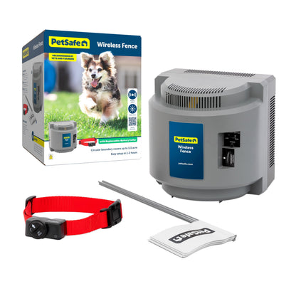 PetSafe Wireless Pet Containment System – 1/2 Acre Circular Fence for Dogs
