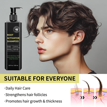 PEWATUL SPARSTAN Root Activator Shampoo – Anti Hair Loss, Natural Regrowth Formula, Thickening & Nourishing | 1pc