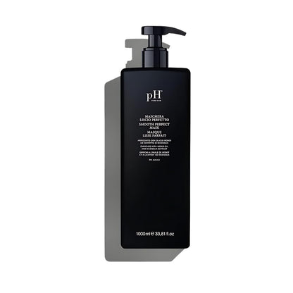 pH PURE HAIR Smooth Perfect Anti-Frizz Mask – Deep Conditioning for Damaged, Dry & Color-Treated Hair (Monoi Oil + Magnolia) 33.8 oz
