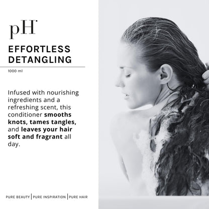 pH PURE HAIR Smooth Perfect Anti-Frizz Conditioner | Monoi Oil & Magnolia Extract | 33.8 oz