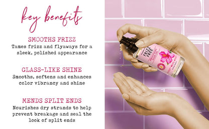 PHARM TO TABLE Frizz Free Smoothing Hair Oil – Argan Oil Nourishment for Silky, Tangle-Free Hair | 100ml