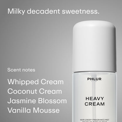 PHLUR Sweet Skin Trio — 3pc Travel Size Body Mists (Vanilla Skin, Heavy Cream, Caramel Skin)