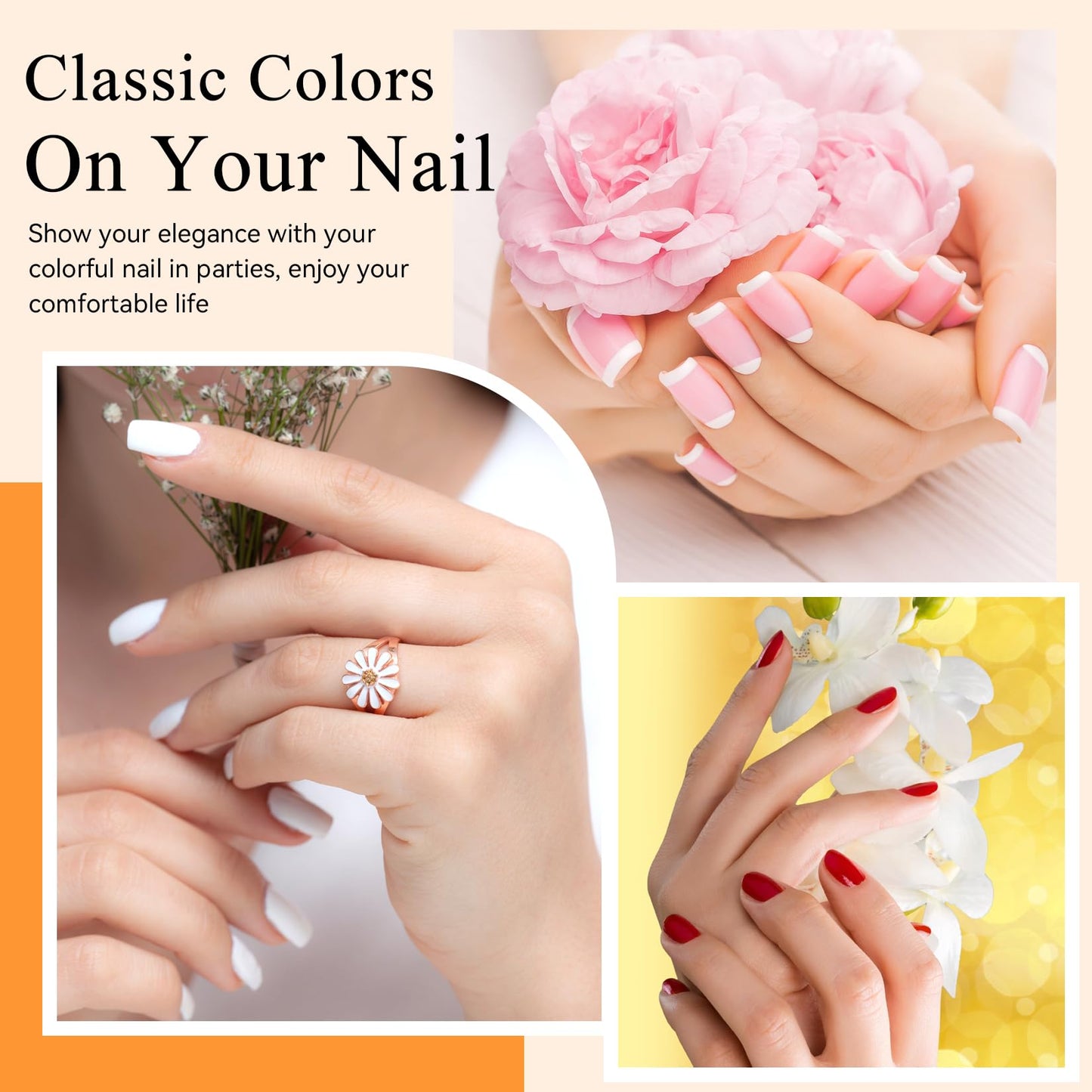 Phoenixy 30-Piece Gel Nail Polish Set – 25 Colors with Base & Top Coats | Gift-Worthy for Women