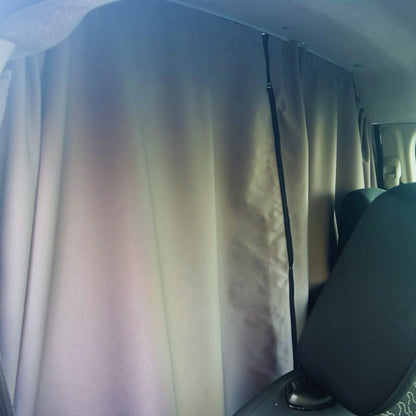 For VW T6,T6.1 Transporter Cab Divider Curtain Kit with Rail Premium Quality - Van-X