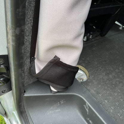 For VW T6,T6.1 Transporter Cab Divider Curtain Kit with Rail Premium Quality - Van-X
