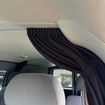 For VW T6,T6.1 Transporter Cab Divider Curtain Kit with Rail Premium Quality - Van-X