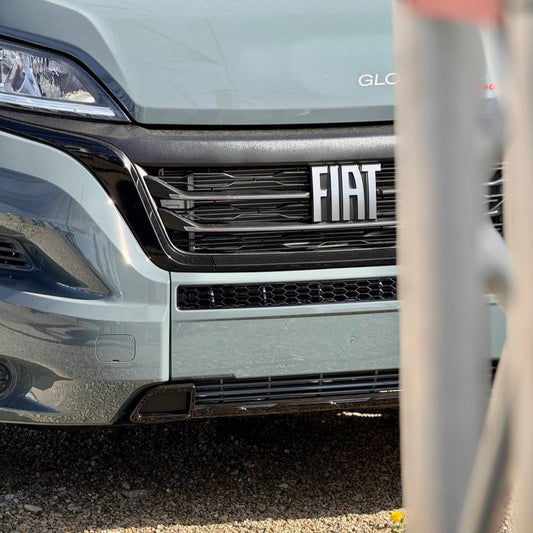 For Citroen Relay Honeycomb Bumper Grille Without Parking Sensors - Gloss Black | Van-X