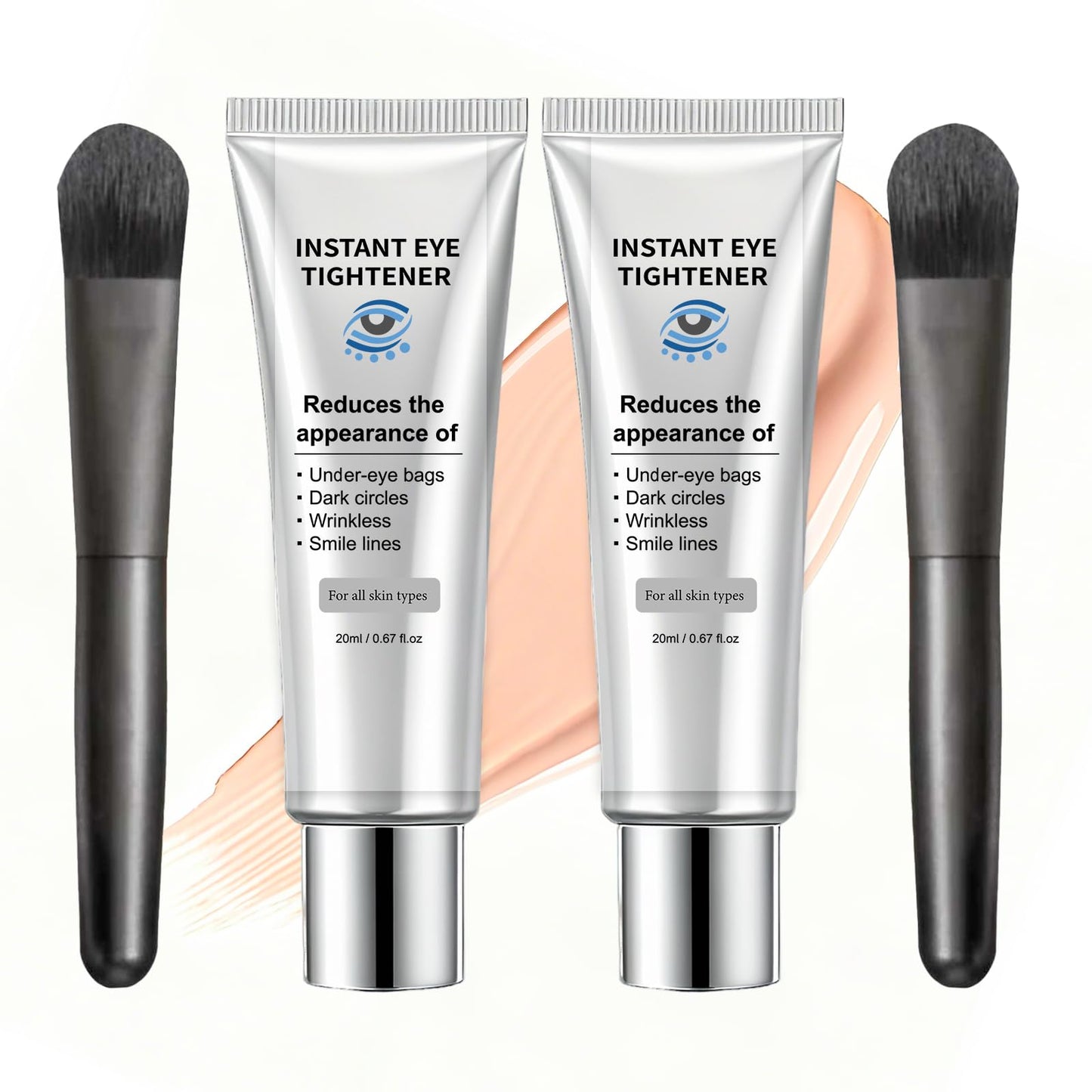 Phydrulis 2 PCS Temporary Eye Tightener – Perfection Firming Lift Cream & Instant Eye Serum (1 oz)