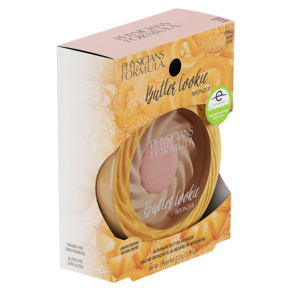 Physicians Formula Murumuru Butter Bronzer Face Makeup – Cheat Day, Donut & Sugar | Hypoallergenic Glow